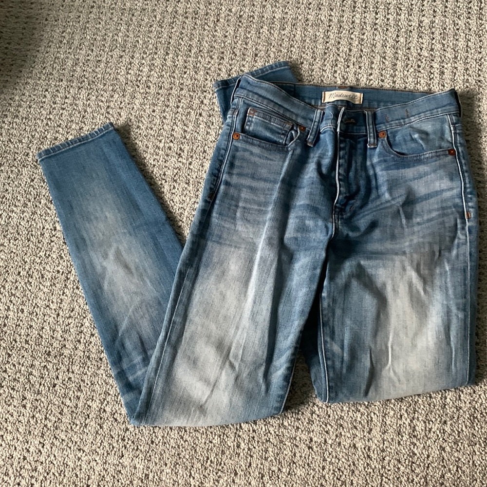 Madewell high rise skinny size 27